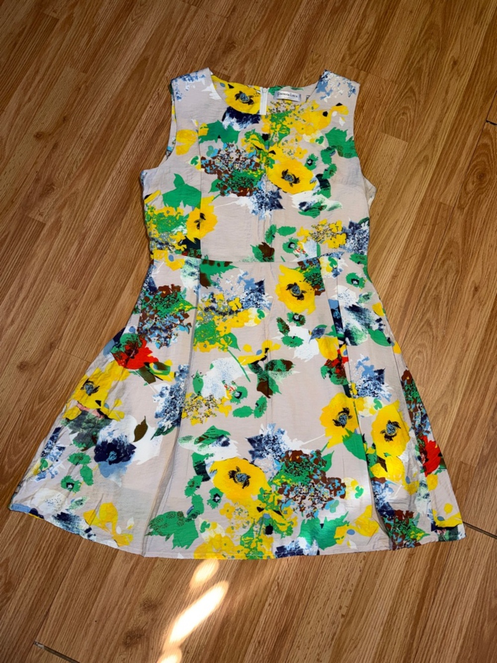 Patrizia Luca Milano Floral Dress Size XL